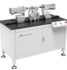 CNC center hole cleaning device