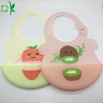 Silicone Baby Bibs Cute Fruit Design