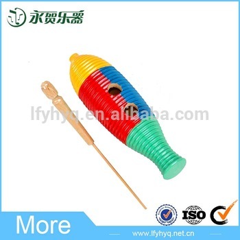 Kids wholesale wooden wholesale guiro toy