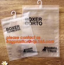 custom hair extension hanger packaging bags, hook plastic producers hook plastic hanger clothing PVC bag, custom eco vinyl bag p