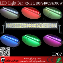 2016 180w amber flash led warning light bar for off road