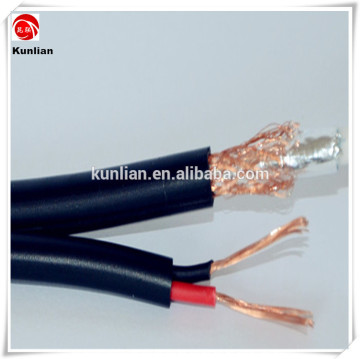 black cable rg174 coaxial cable ,ISO9001,RoHS