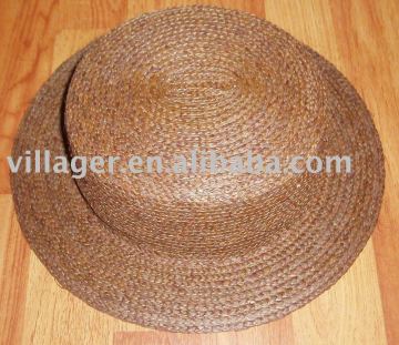 raffia straw braid hat