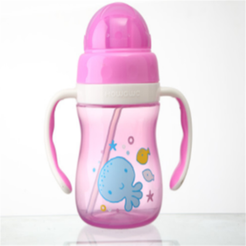 Säuglingswassertrinkflasche Baby Straw Cup