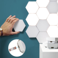 Touch Sensor Magnetic LED Hexagonal Light