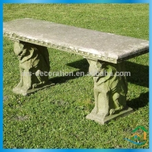 Cast stone carved table base