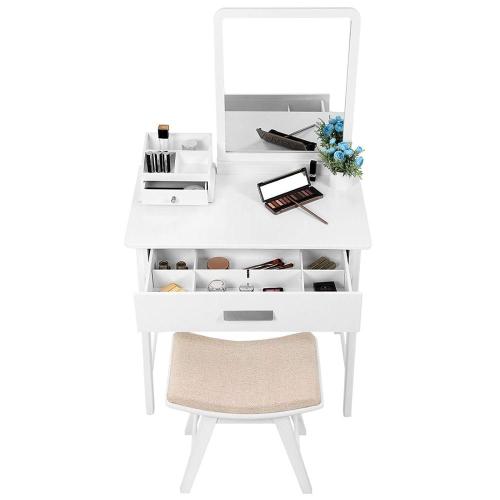 Vanity Dressing Table Square Mirror Dressing Table