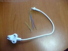 white color power cord/fan part