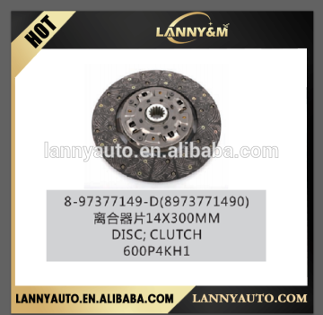 8973771490 8-97377149-D truck 600P clutch disc for 4HK1 engine disc clutch