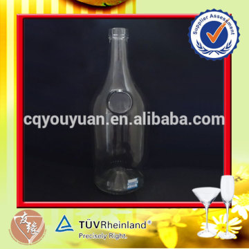 glass material 1500ml large whiskey bottle sizes