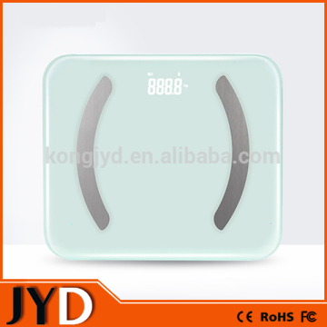 JYD-FIT02 Second Generation Intelligent And Accurate LED Display Data Bluetooth Body Fat Analyser With Step-On Technology