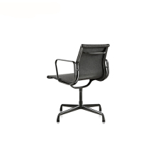 Mesh Aluminum Legs Group Office Conference Armchair