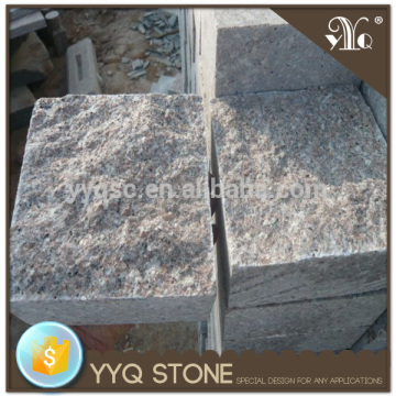 G648 pink granite wall cladding cheap patio paver stones for sale