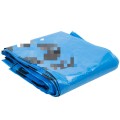 Sacos de lixo de HDPE em azul