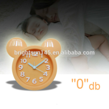 ABS Material Mickey Mouse Shape Novelty Digital Alarm Clock For Kids