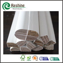 Decorative Wooden Fj Gesso Primed Flooring Molding
