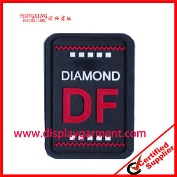 soft pvc clothing label