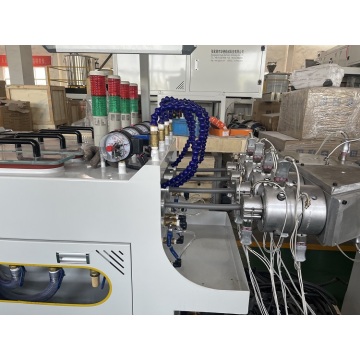 PVC Plastic Pipe Machine Four PVC Extruding with 4 Cavities