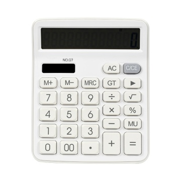 WEIBO Customized Solar Cell Dual Power 8-Digit Display Calculator for Kids