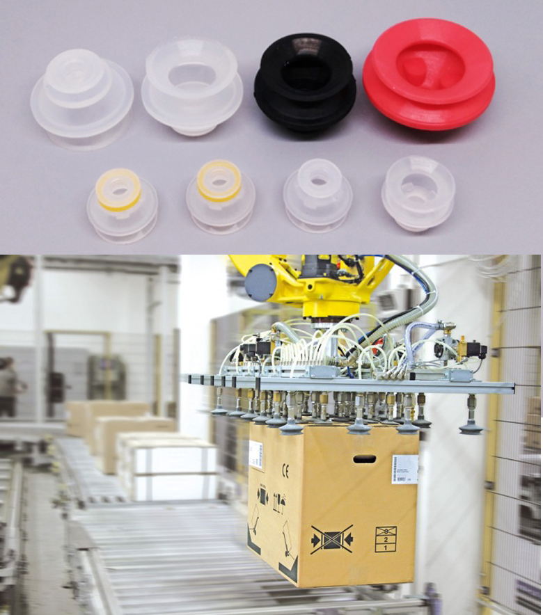 Vacuum Sucker Strong Custom Silicone Suction Cup with Screw or Hook Are Ok Transparent or Customized -20°C-80 °C Moulding CN;FUJ