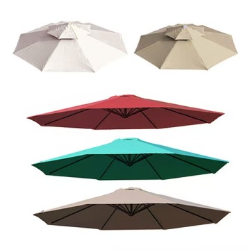 Outdoor centre pillar umbrella cloth