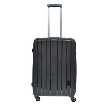 PP wheeled trolley upright suitcase set