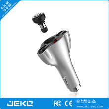 2017 car phone charger super fast mobile phone charger with bluetooth earphone