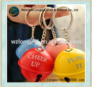 small bell shaped cheap key chain/metal key chain/key chain usb