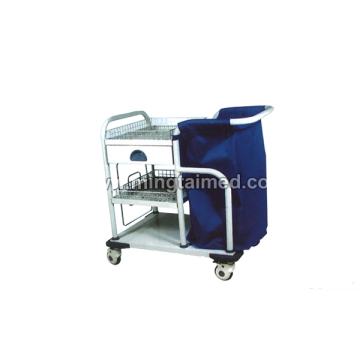 Debris bag morning care cart