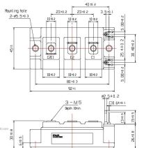 Igbt Power Module 2mbi200tc-060 Igbt Module  Fujitsu Igbt Power Module