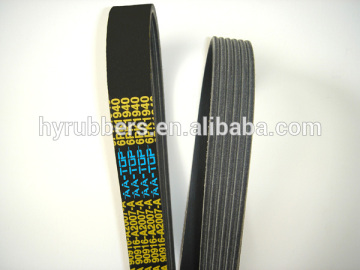 Ribbed poly V belt