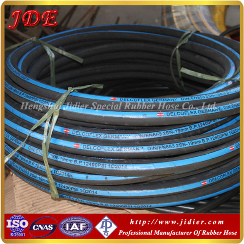 quality warranty mining high pressure rubber hose