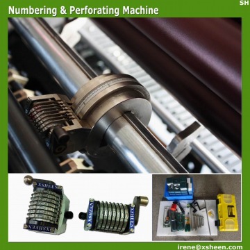 numbering and perforating,numbering and perforating machine,numbering machine