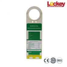 Scaffold White Holder Tag