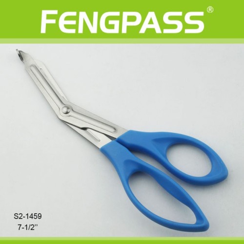 S2-1459 7-1/2" Surgical / Medical Bandage Scissors Plastic Handle