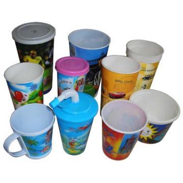 3D lenticular cup