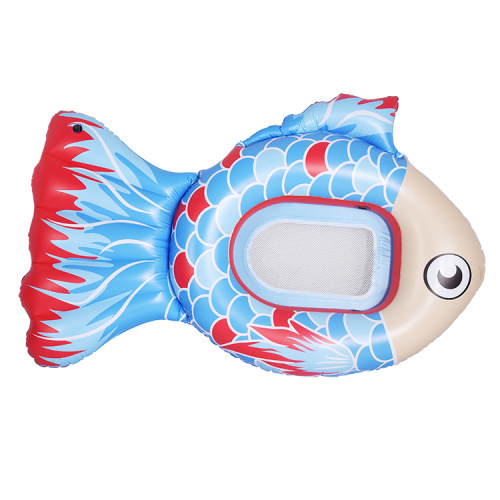 Cama de aire inflable personalizada en forma de pescado en forma de pescado