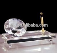 crystal pen container,glass brush pot,Glass Pen Stand,crystal pen holder