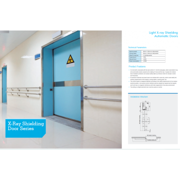 Automatic Airtight Hospital Operation Sliding Open Door