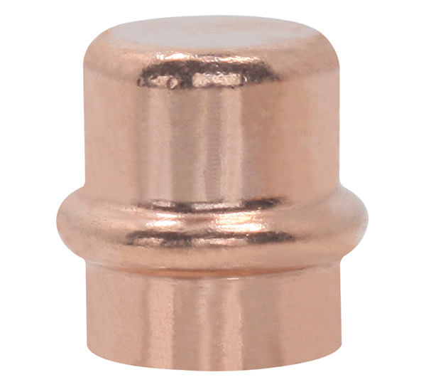 V type Copper Press Cap