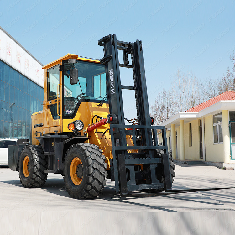 Best-selling global four Wheel drive rough terrain forklift 3ton 3.5ton 4x4 forklift