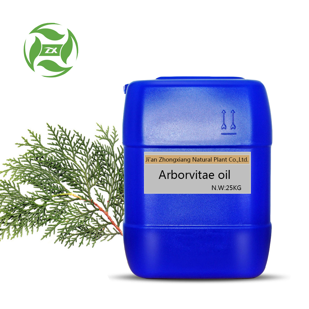 Prezzo dell&#39;olio essenziale di Arborvitae puro al 100% di fornitura di fabbrica