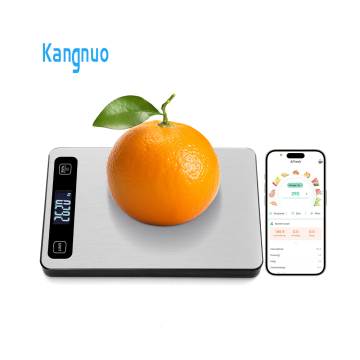 Stainless Steel Bluetooth Nutrition App Digital Kitchen Scale with Nutritional Calculator