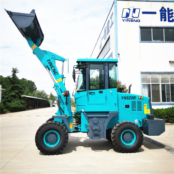 Uyda 1,2 tonna Mini Wheel Loader foydalanish