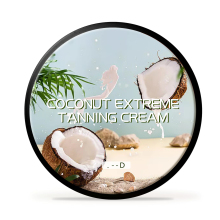 Custom Private Label Coconut Bronze Extreme Tanning Cream