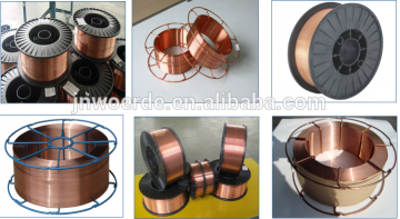 Jinan woerde ER70S-6 copper coated welding wire/EN 440 ISO 14341-A welding wire