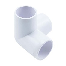 3/4" Furniture Grade 90 Degree PVC Elbow Side Outlet Fitting: A Versatile Corner Connector for Plumbing and Furniture Projects