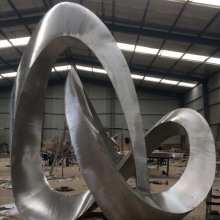 high quality polished artwork stainless steel metal sculpture for piazza