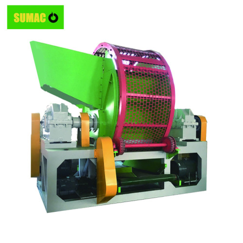 Best Quality Double Shaft Used Tyre Shredder
