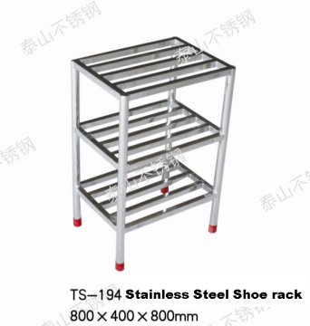 stainless steel shoe rack